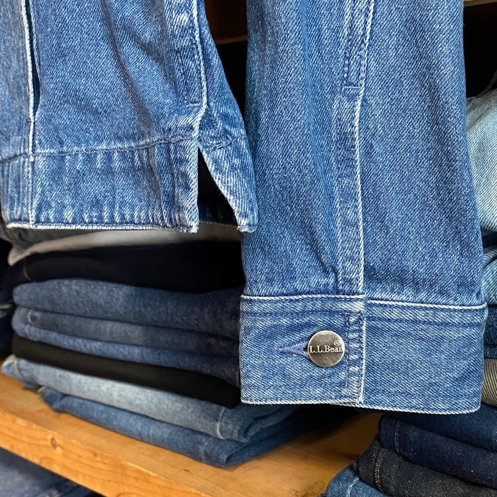 L.L. Bean Blue Jean Jacket - Picture 7 of 7